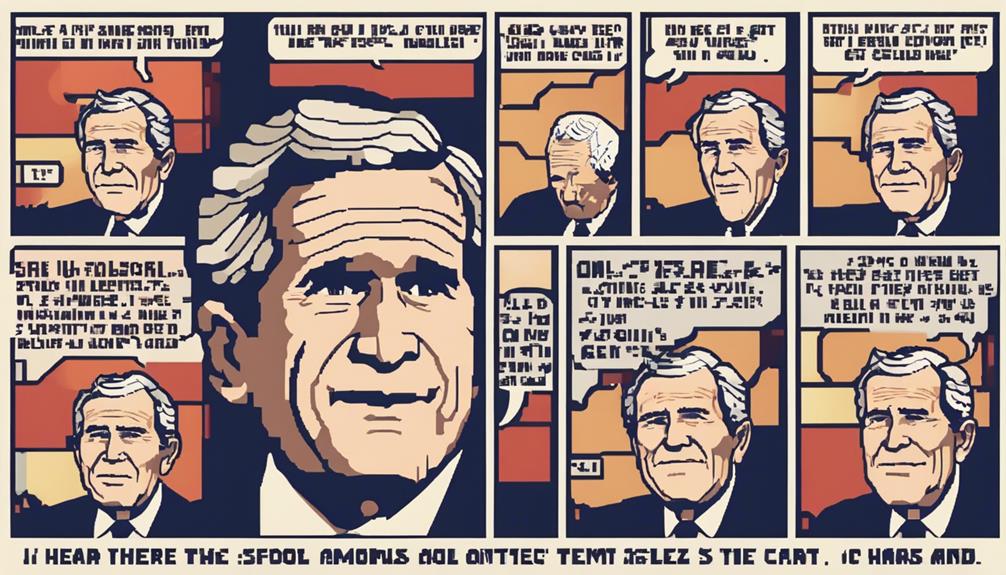 notable george w bush